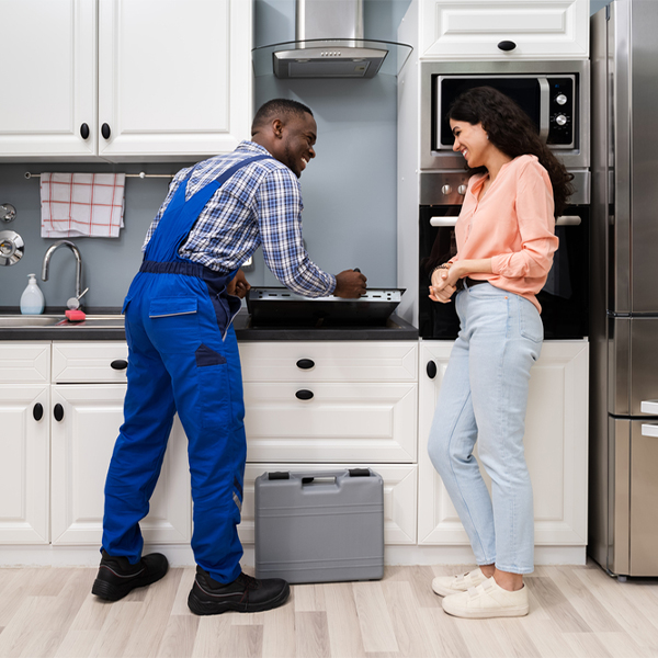 what kind of warranty do you offer on your cooktop repair services in Petersburg WV